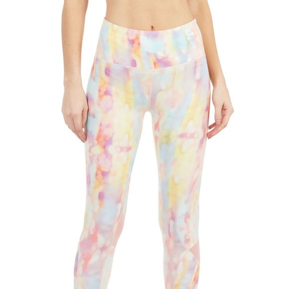 UNDERSEA FANTASY CROPPED LEGGINGS - PINK - Picture 3 of 5